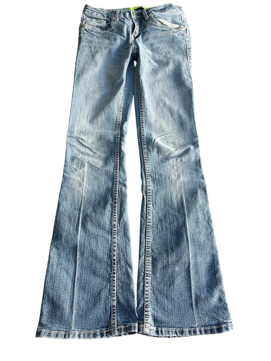 Y2K BOOTCUT WOMEN LOW WAIST JEANS (540)