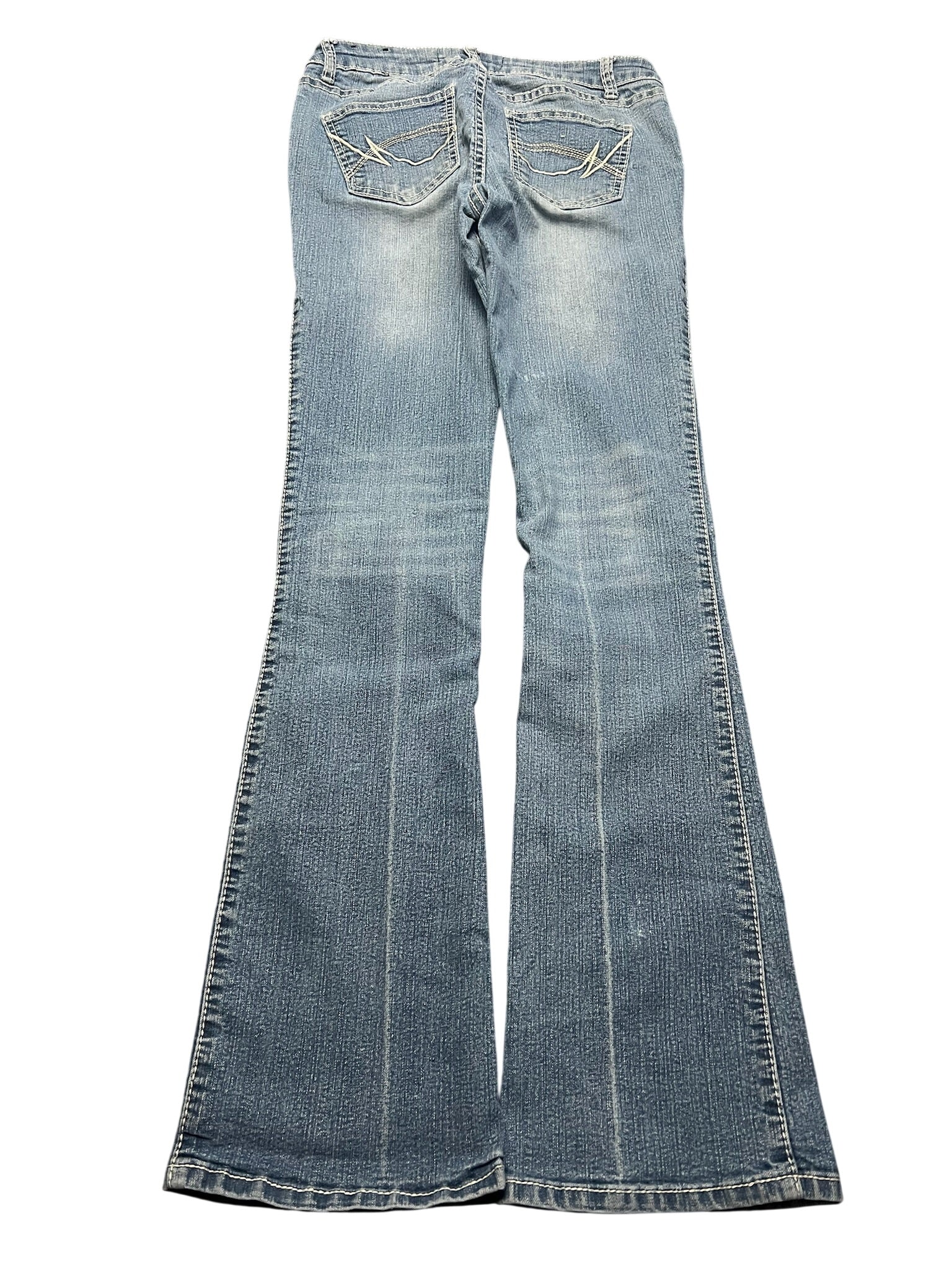Y2K BOOTCUT WOMEN LOW WAIST JEANS (540)