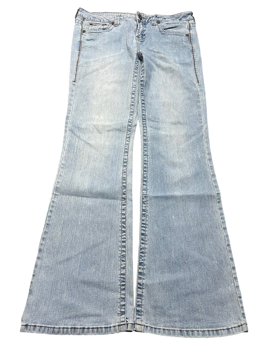Y2K BOOTCUT WOMEN LOW WAIST JEANS (541)