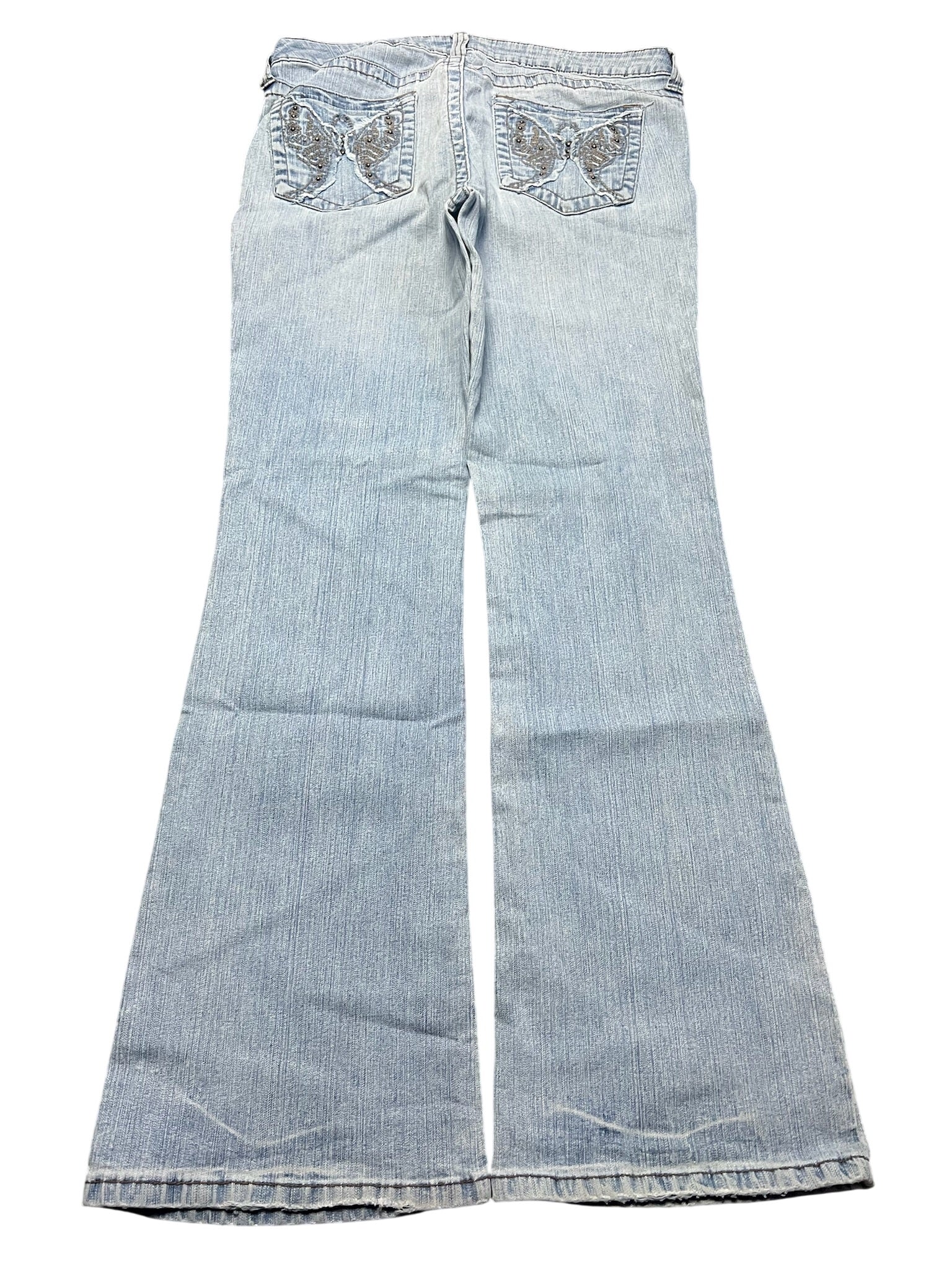 Y2K BOOTCUT WOMEN LOW WAIST JEANS (541)