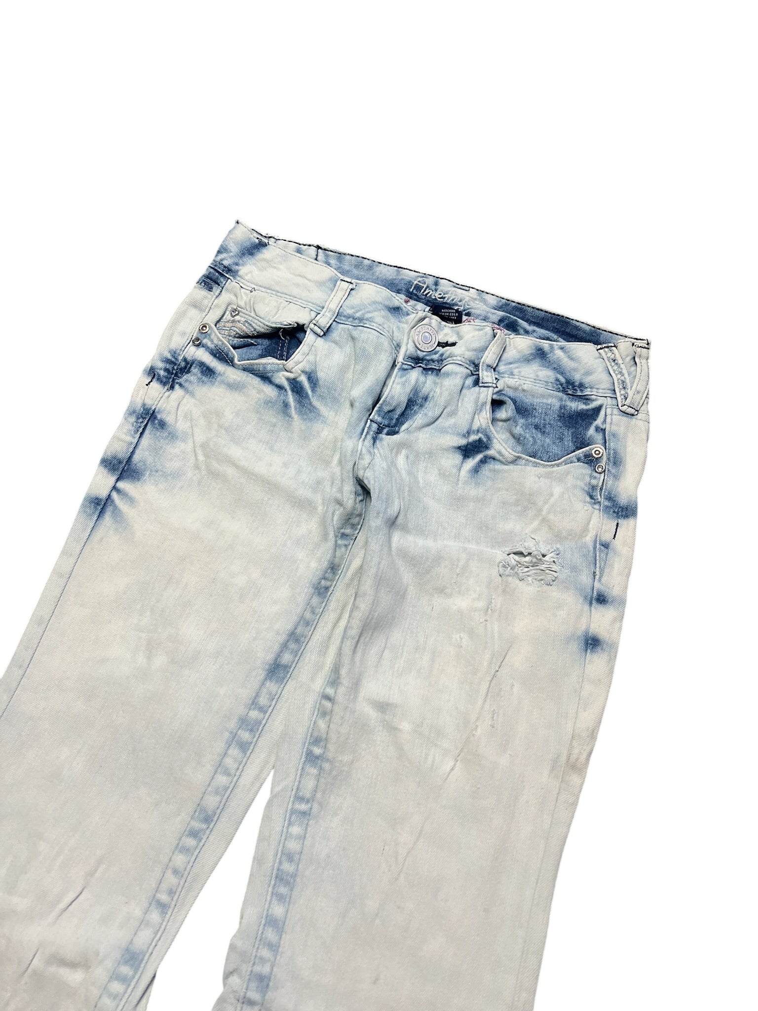 Y2K BOOTCUT WOMEN LOW WAIST JEANS (542)