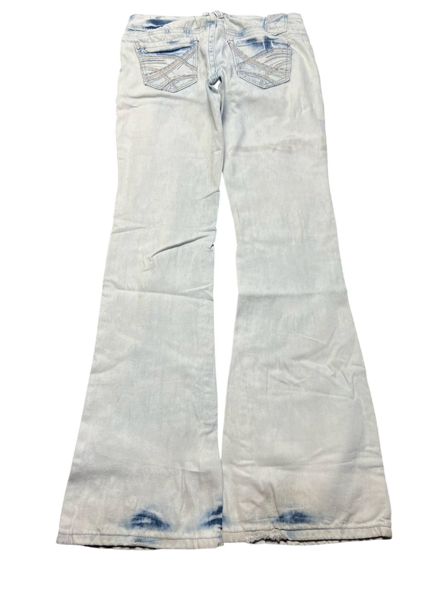 Y2K BOOTCUT WOMEN LOW WAIST JEANS (542)