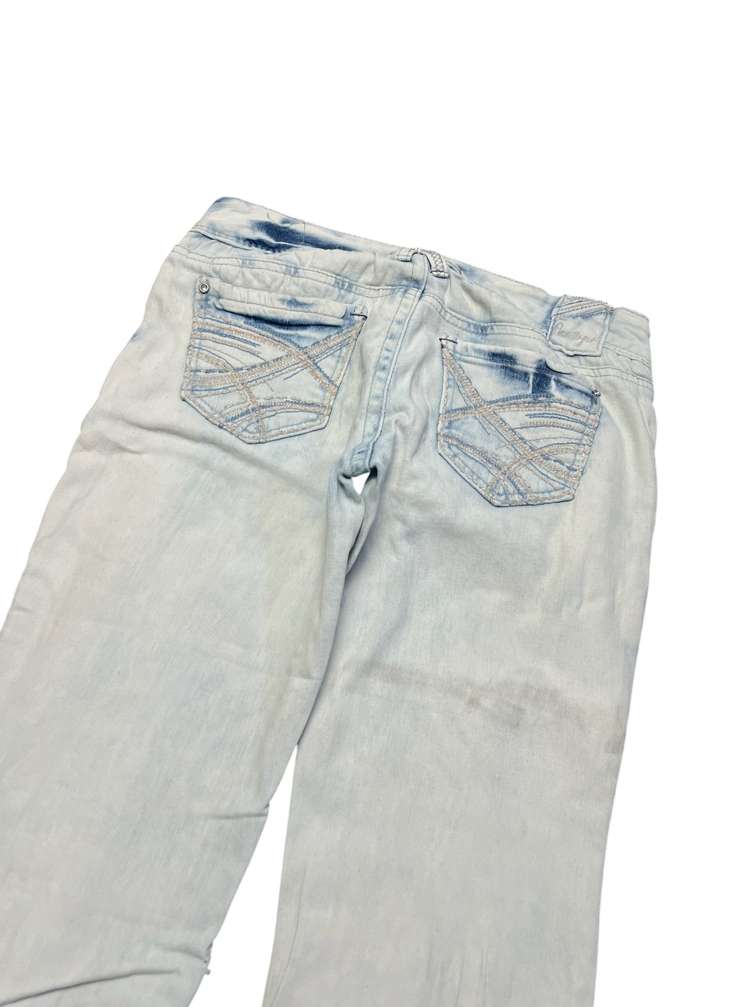 Y2K BOOTCUT WOMEN LOW WAIST JEANS (542)