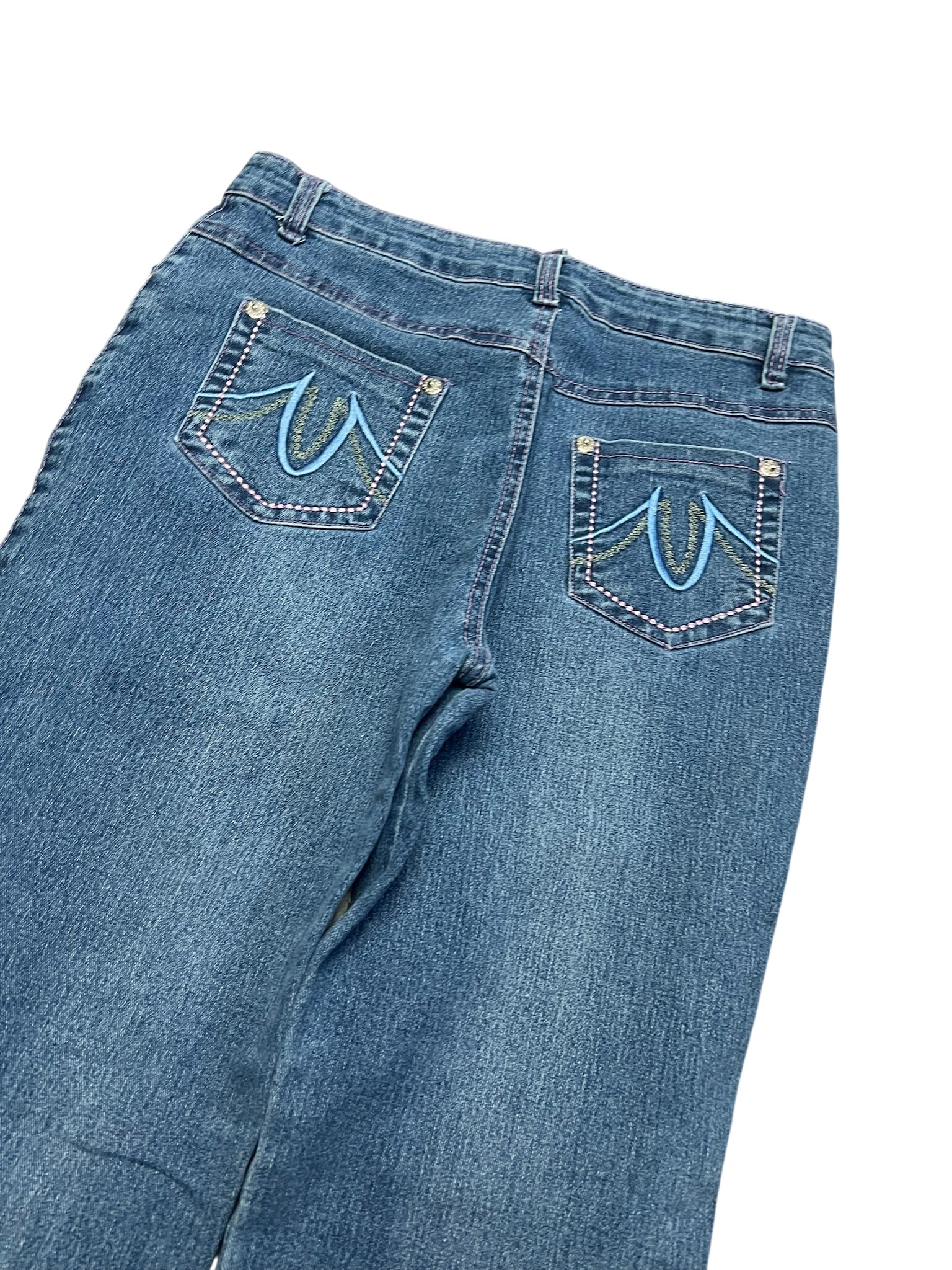 Y2K BOOTCUT WOMEN LOW WAIST JEANS (543)