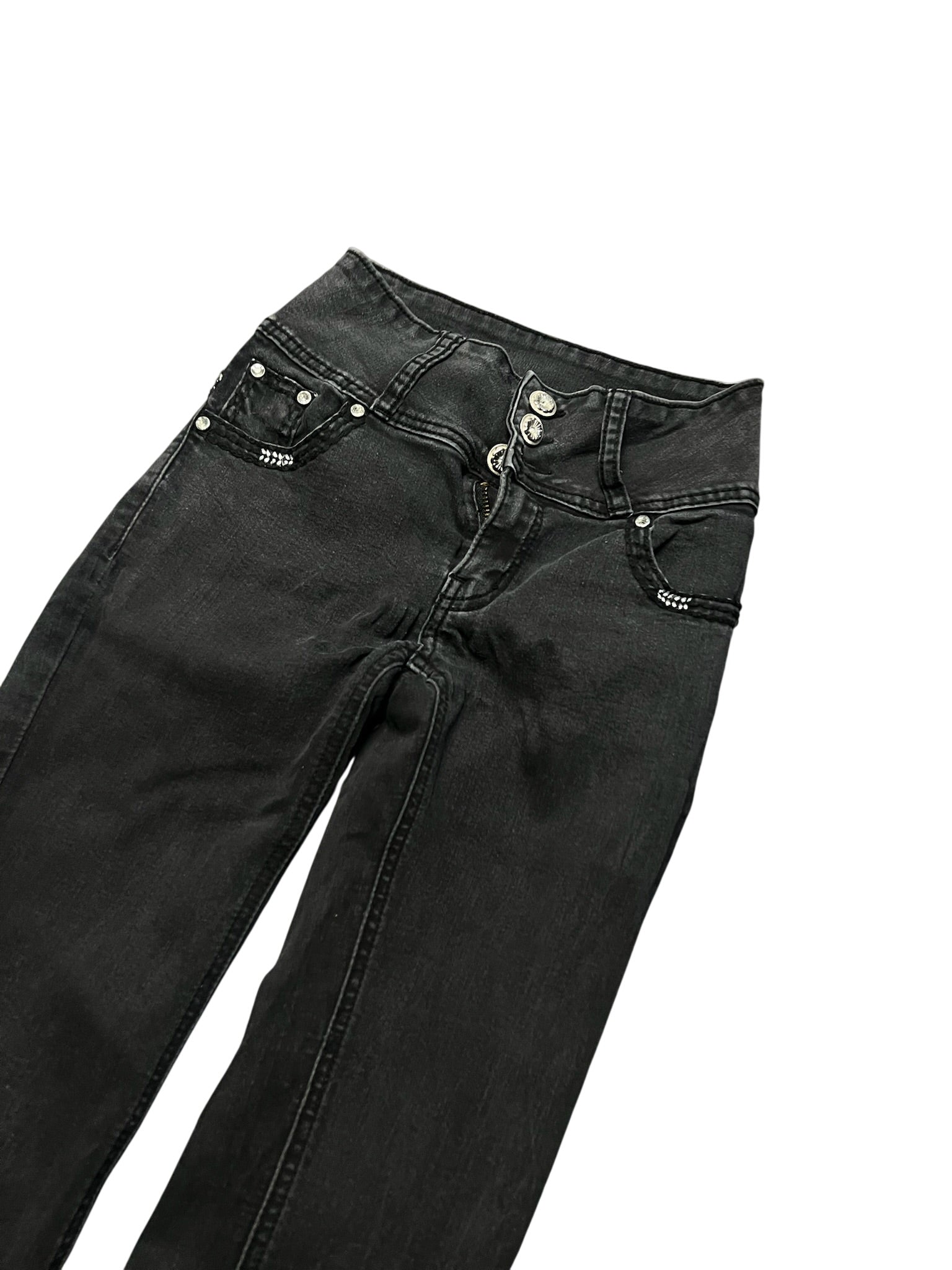 Y2K BOOTCUT WOMEN LOW WAIST JEANS (544)