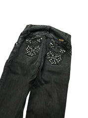 Y2K BOOTCUT WOMEN LOW WAIST JEANS (544)
