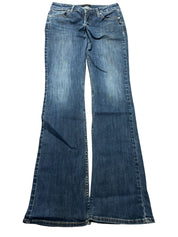 Y2K BOOTCUT WOMEN LOW WAIST JEANS (545)