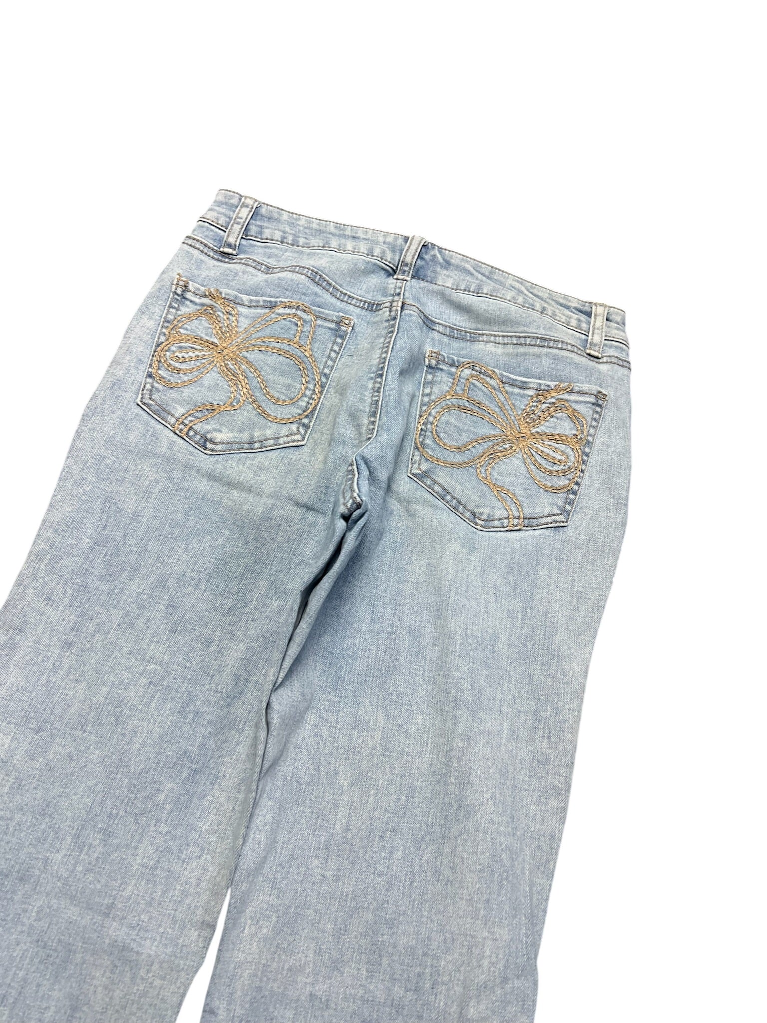 Y2K BOOTCUT WOMEN LOW WAIST JEANS (546)