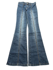 Y2K BOOTCUT WOMEN LOW WAIST JEANS (547)