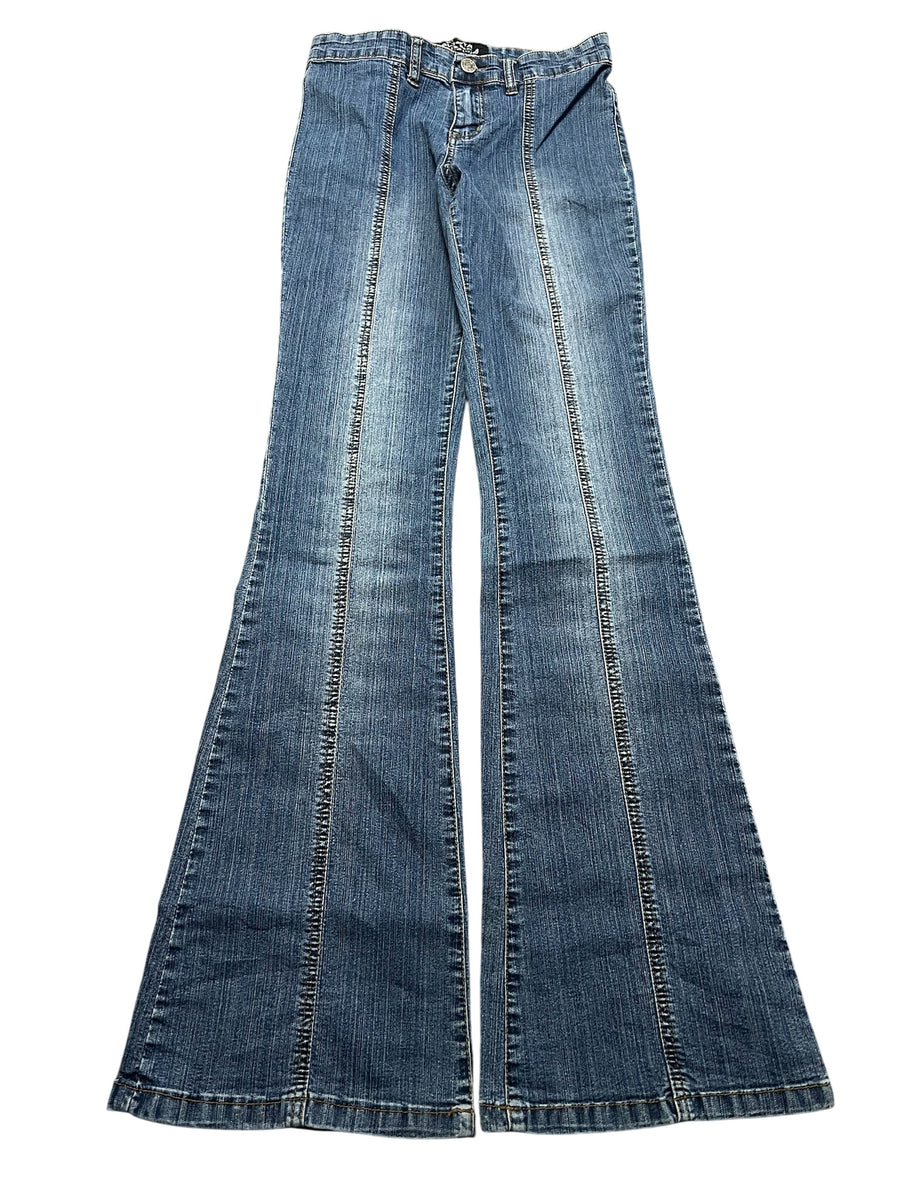 Y2K BOOTCUT WOMEN LOW WAIST JEANS (547)