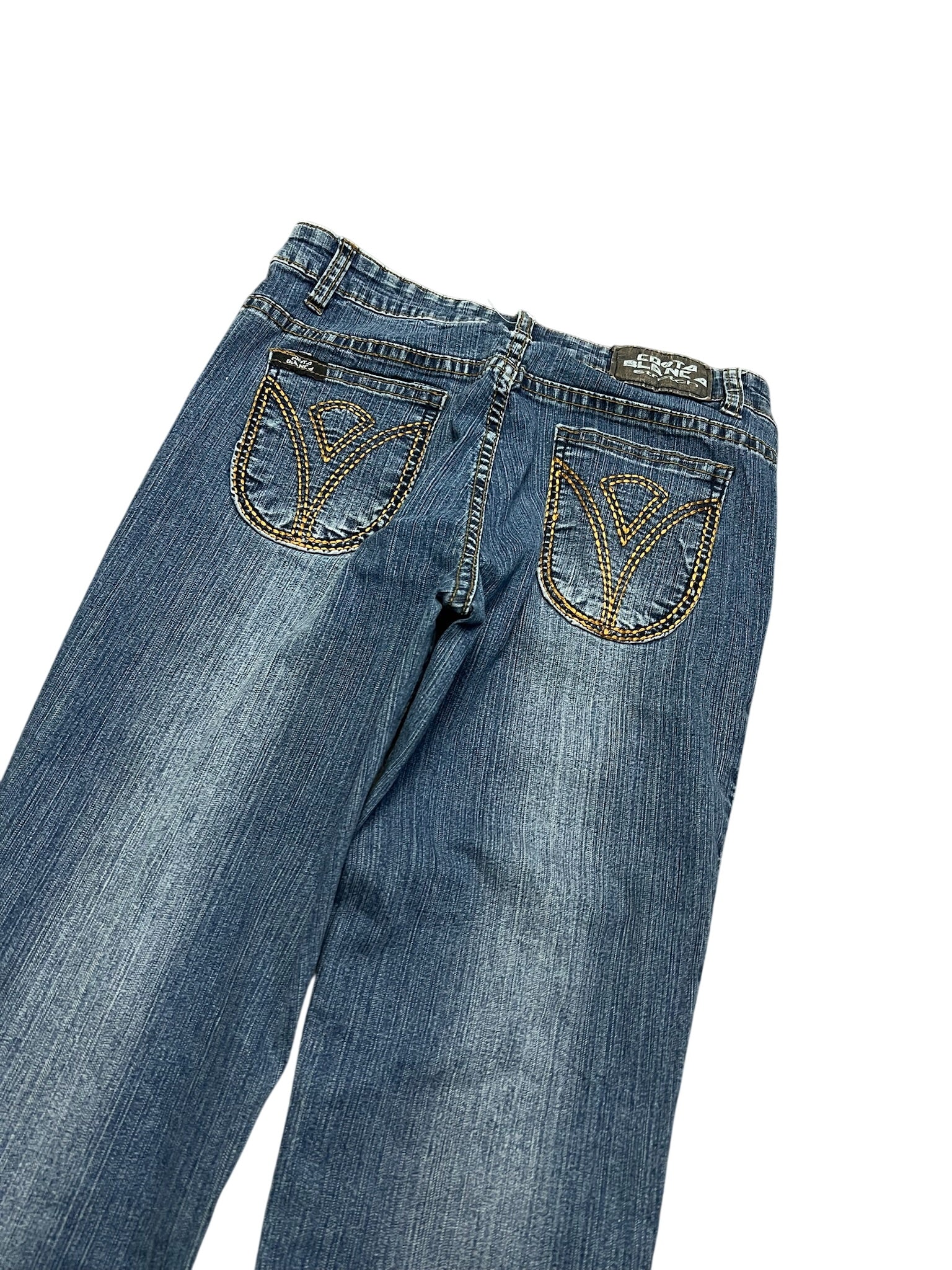 Y2K BOOTCUT WOMEN LOW WAIST JEANS (547)