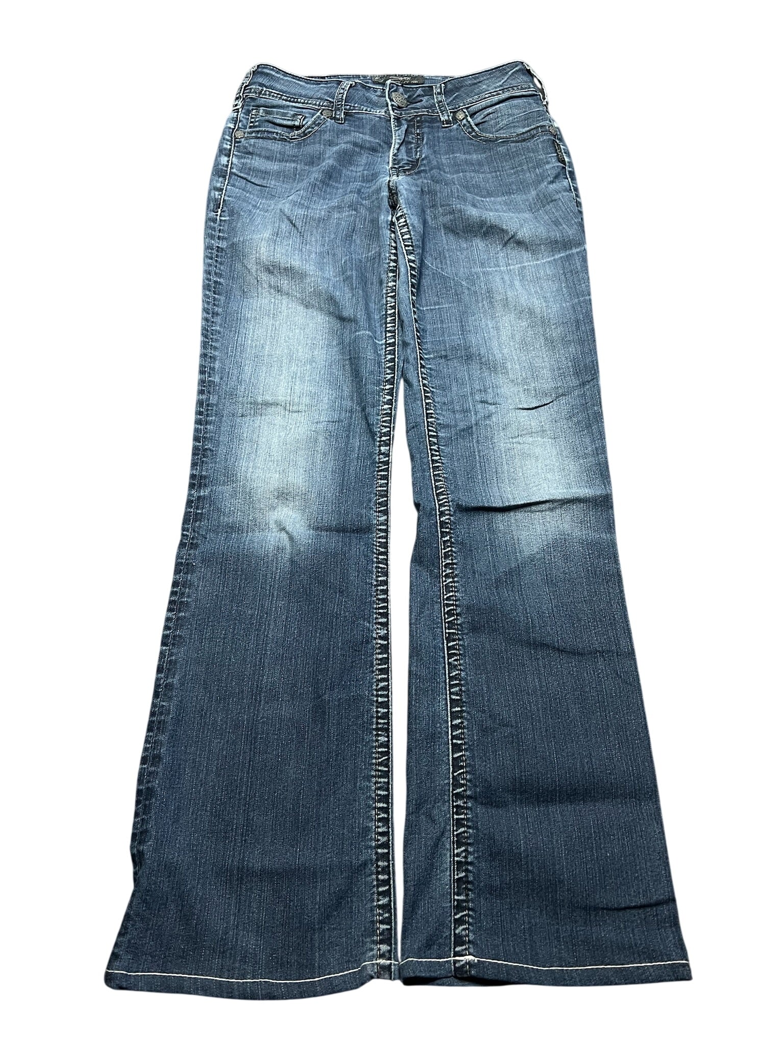 Y2K BOOTCUT WOMEN LOW WAIST JEANS (548)