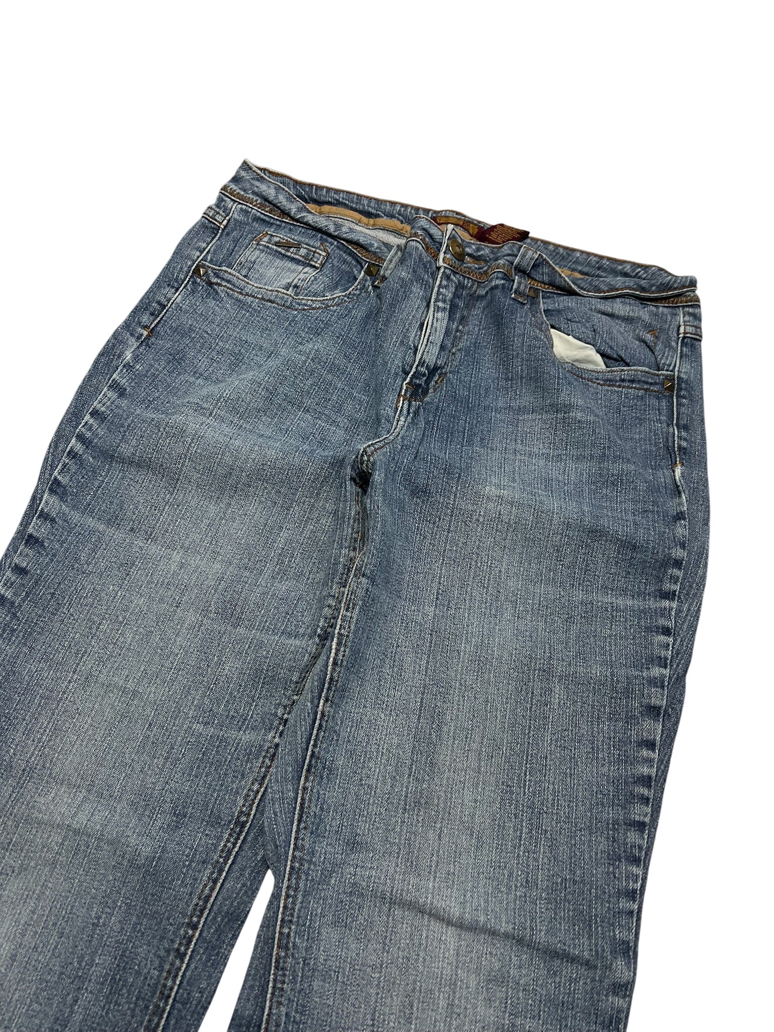 Y2K BOOTCUT WOMEN LOW WAIST JEANS (549)