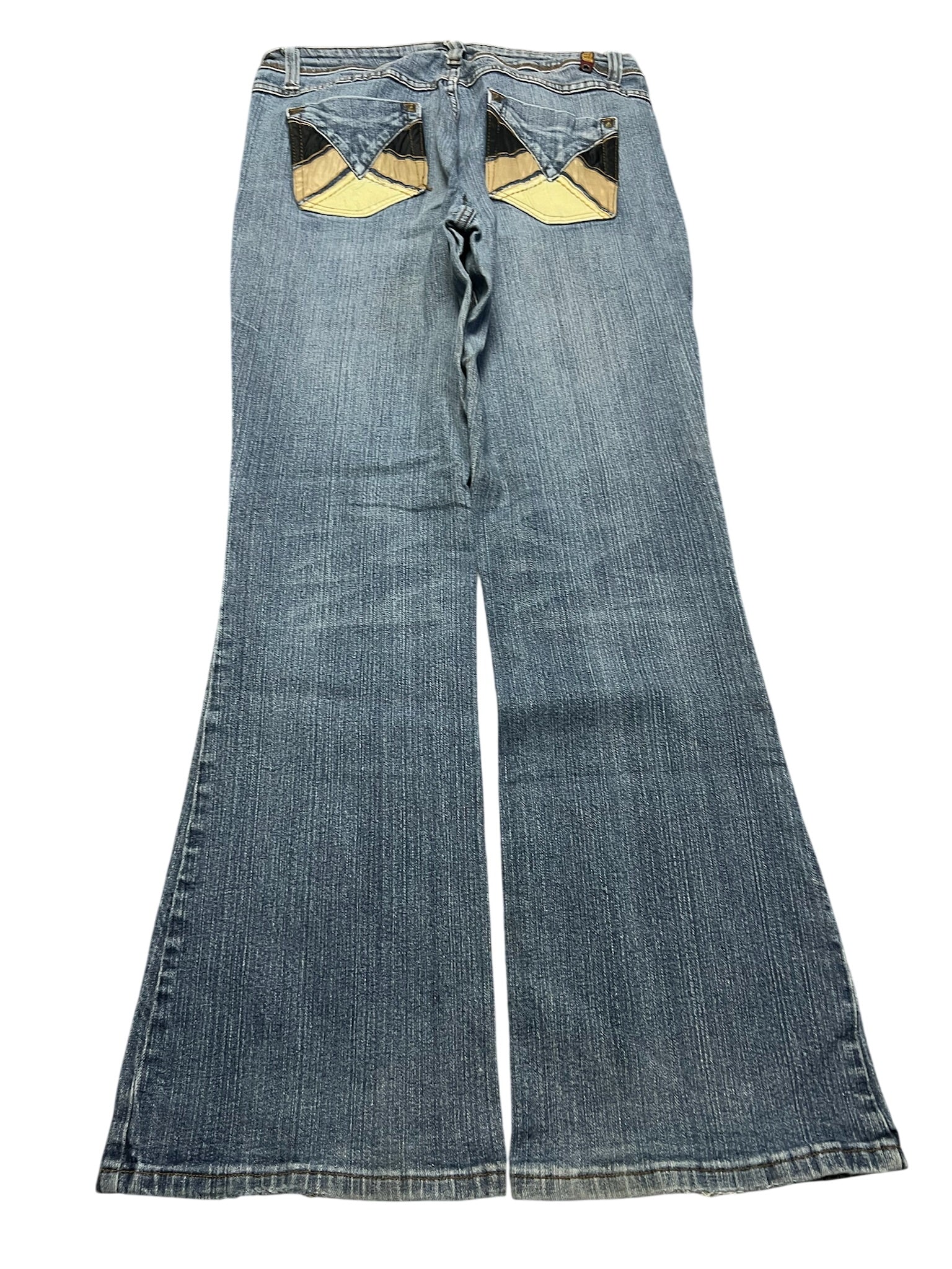 Y2K BOOTCUT WOMEN LOW WAIST JEANS (549)