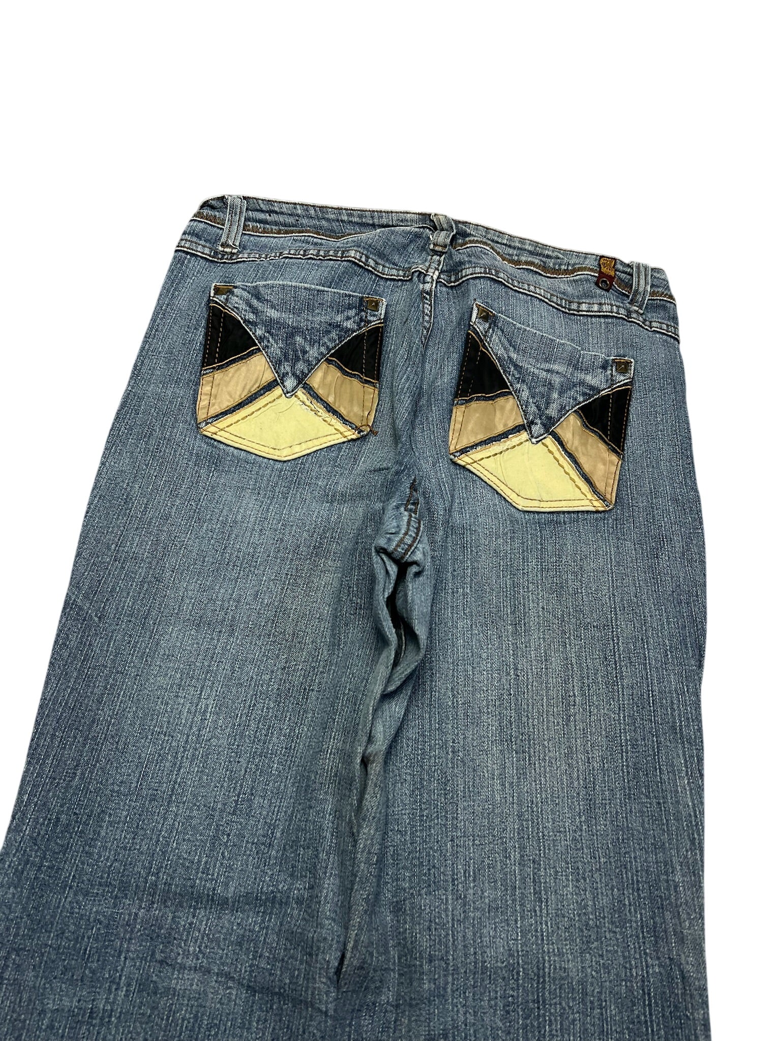Y2K BOOTCUT WOMEN LOW WAIST JEANS (549)