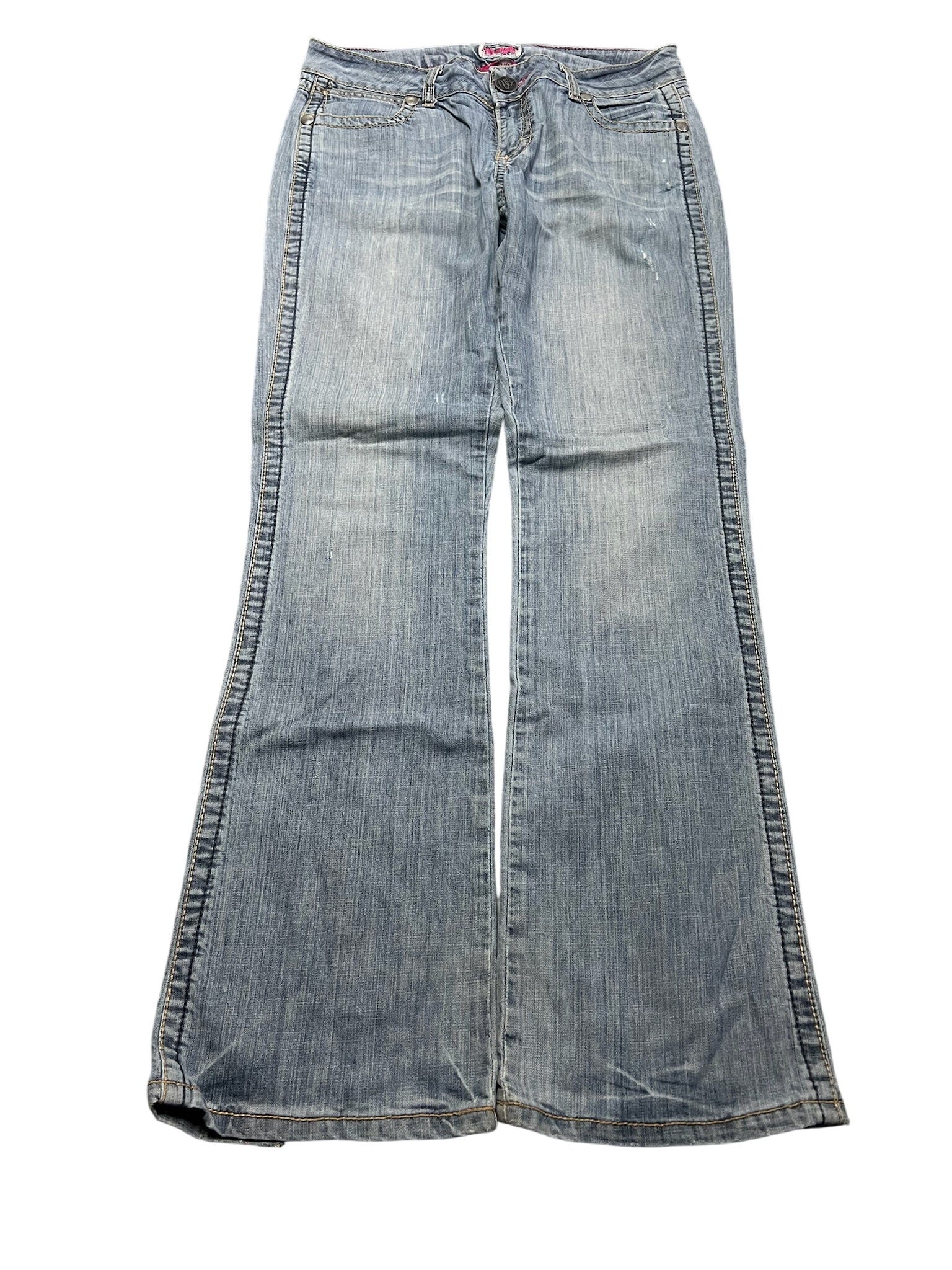 Y2K BOOTCUT WOMEN LOW WAIST JEANS (670)