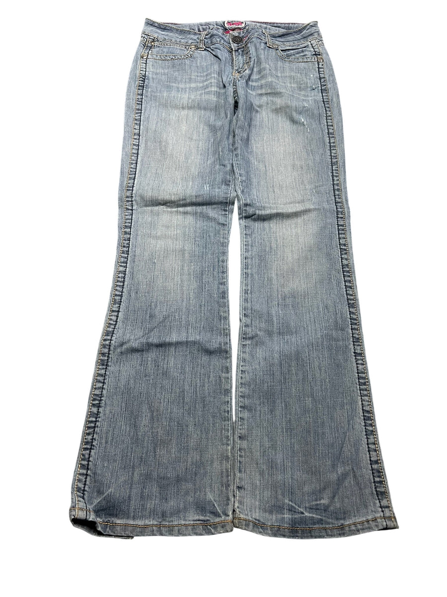 Y2K BOOTCUT WOMEN LOW WAIST JEANS (670)