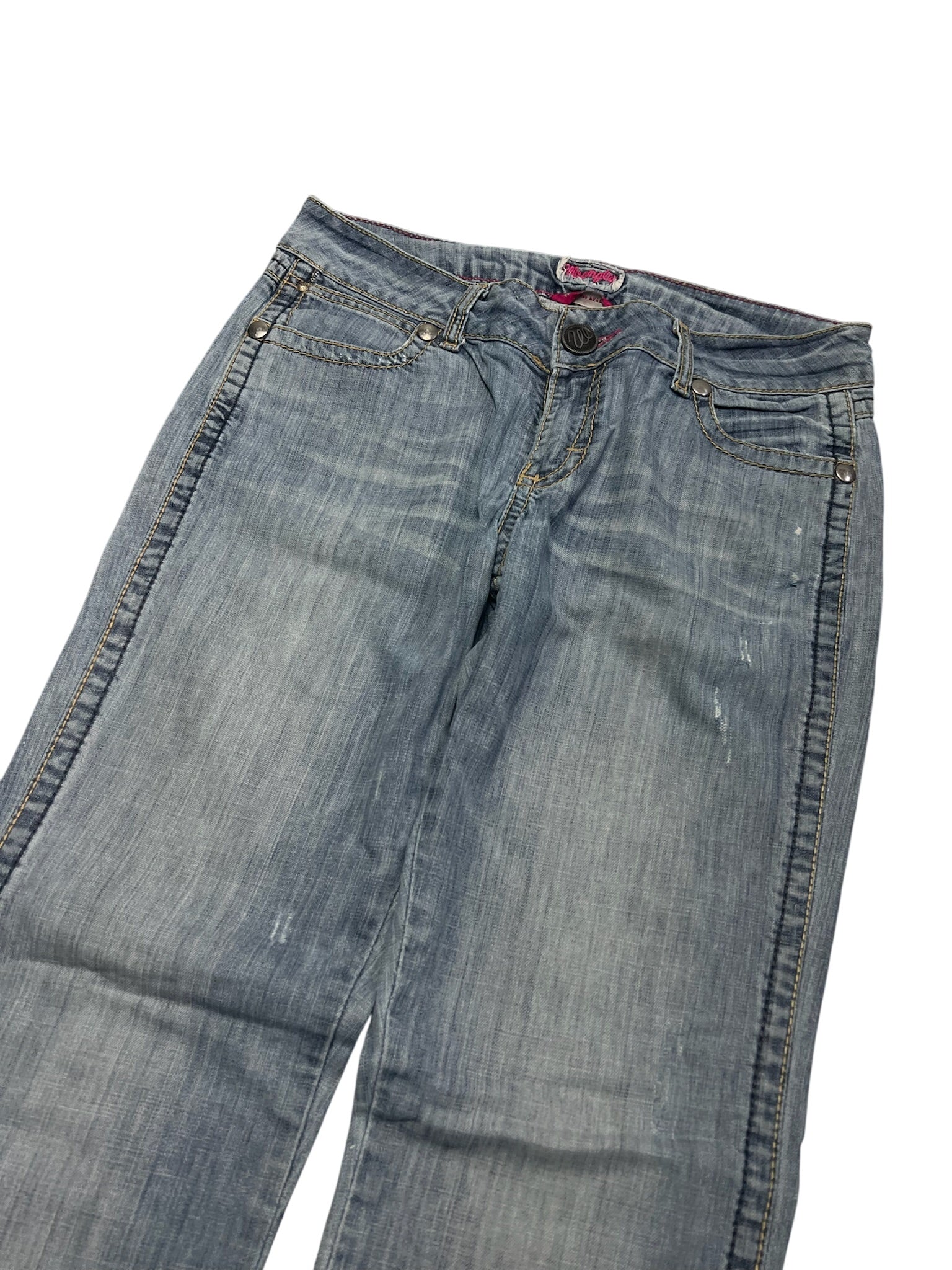 Y2K BOOTCUT WOMEN LOW WAIST JEANS (670)