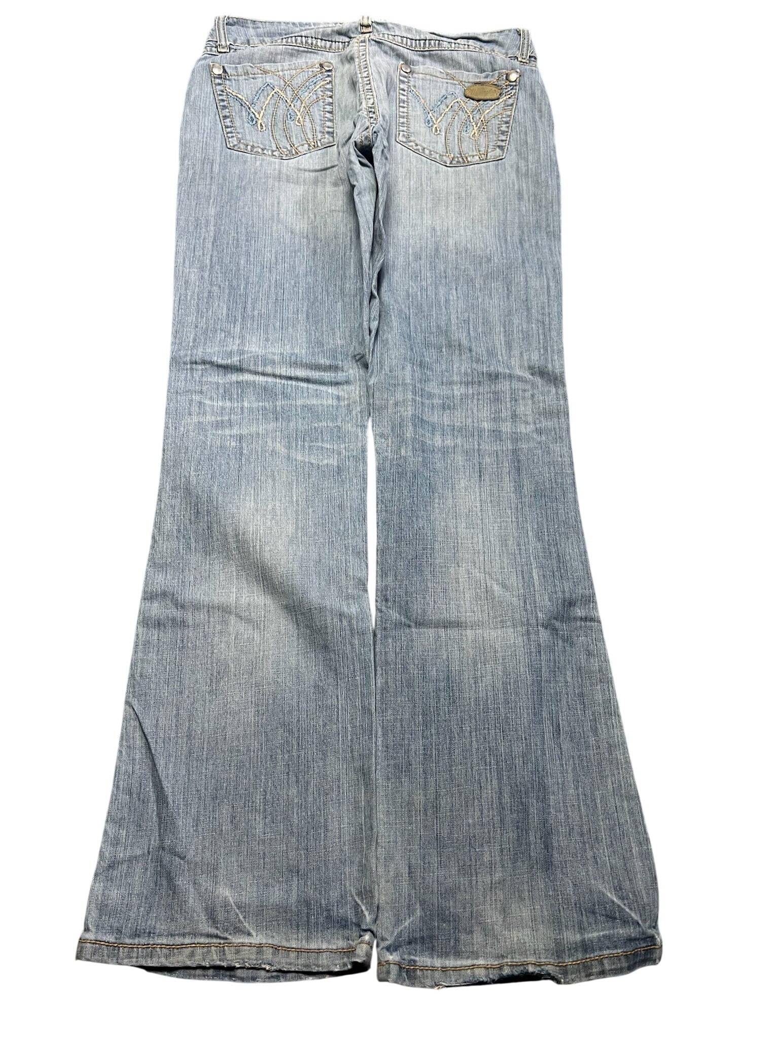 Y2K BOOTCUT WOMEN LOW WAIST JEANS (670)