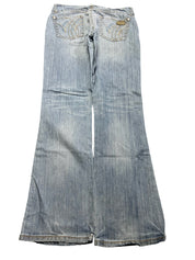 Y2K BOOTCUT WOMEN LOW WAIST JEANS (670)