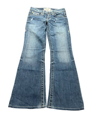 Y2K BOOTCUT WOMEN LOW WAIST JEANS (672)