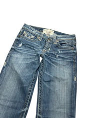 Y2K BOOTCUT WOMEN LOW WAIST JEANS (672)