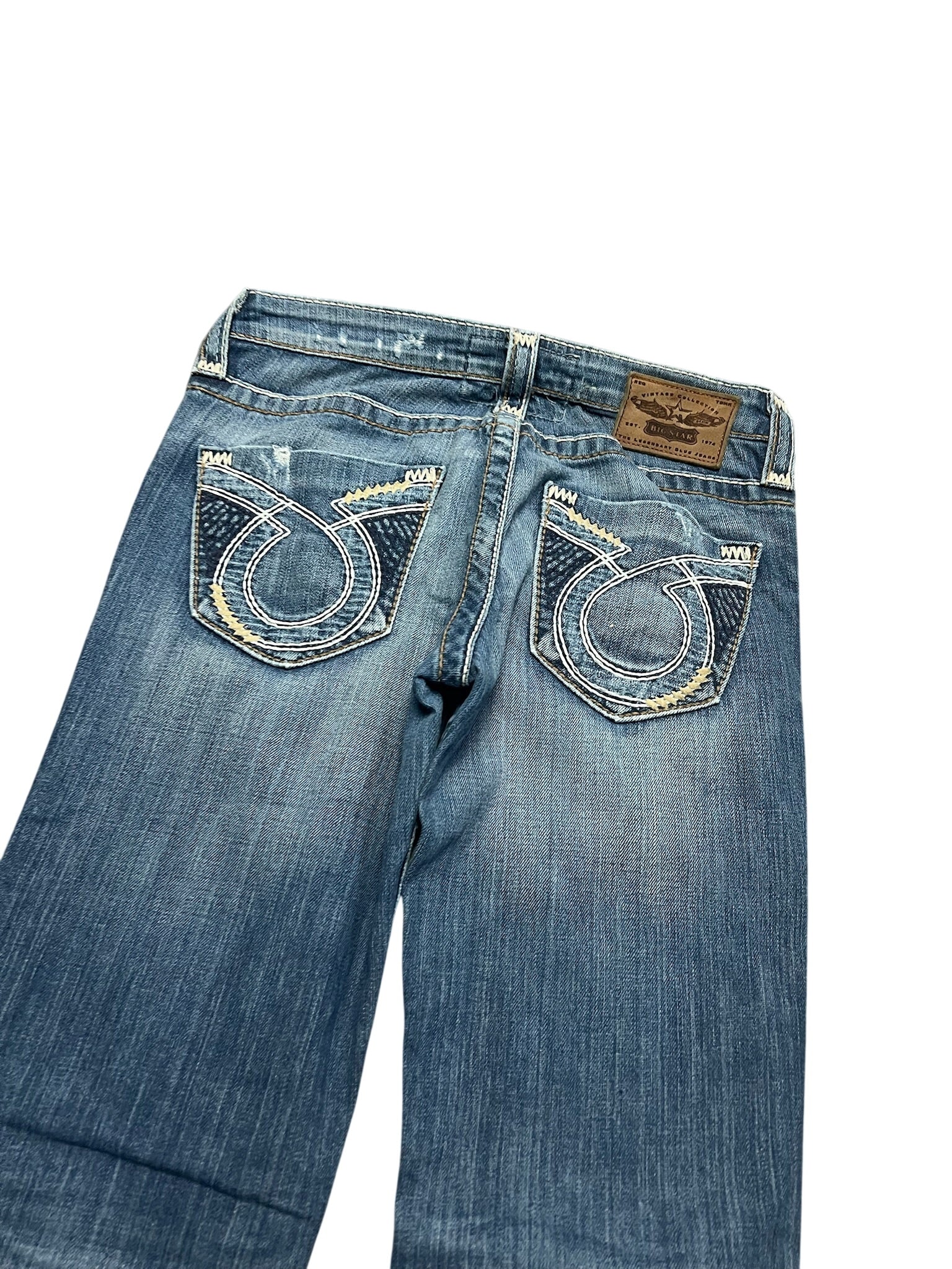 Y2K BOOTCUT WOMEN LOW WAIST JEANS (672)