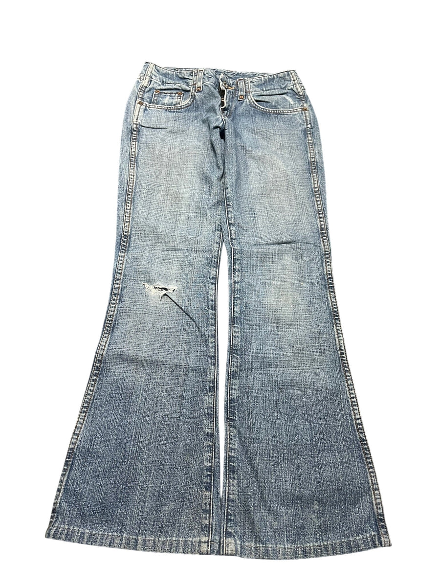 Y2K BOOTCUT WOMEN LOW WAIST JEANS (673)