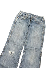 Y2K BOOTCUT WOMEN LOW WAIST JEANS (673)