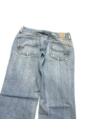 Y2K BOOTCUT WOMEN LOW WAIST JEANS (673)
