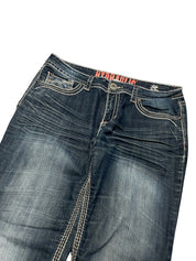 Y2K BOOTCUT WOMEN LOW WAIST JEANS (674)