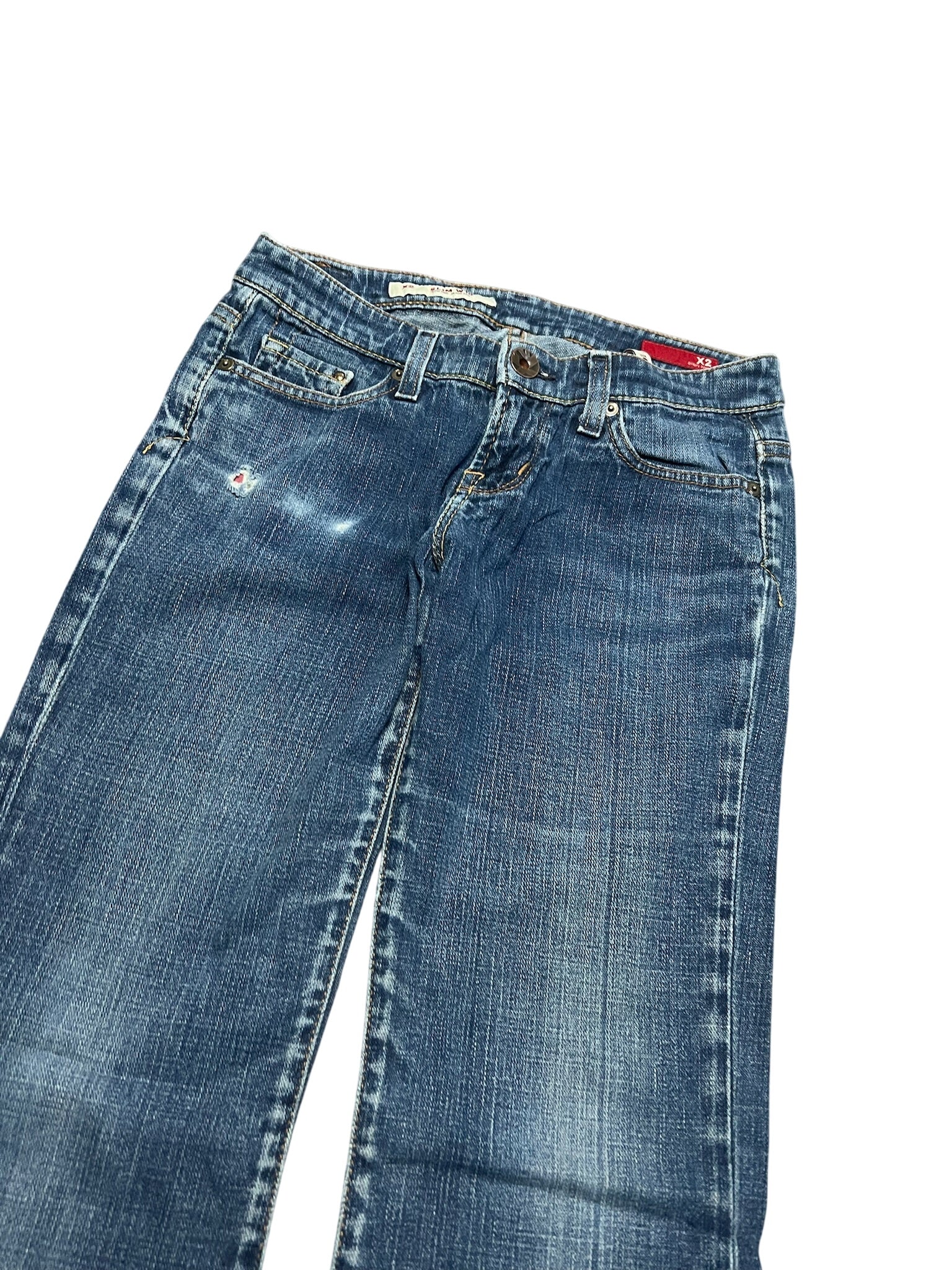 Y2K BOOTCUT WOMEN LOW WAIST JEANS (675)