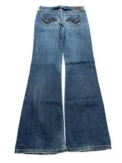 Y2K BOOTCUT WOMEN LOW WAIST JEANS (675)