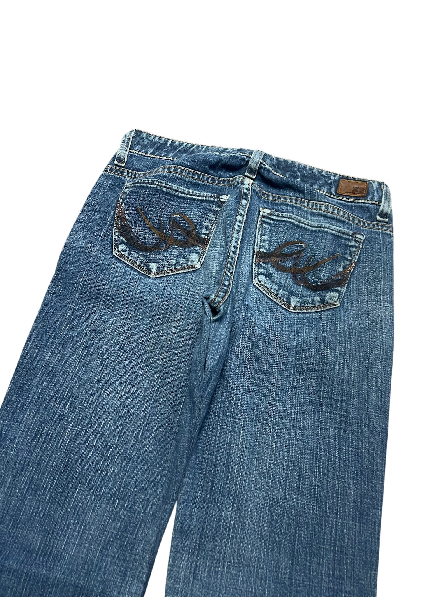 Y2K BOOTCUT WOMEN LOW WAIST JEANS (675)