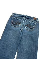 Y2K BOOTCUT WOMEN LOW WAIST JEANS (675)