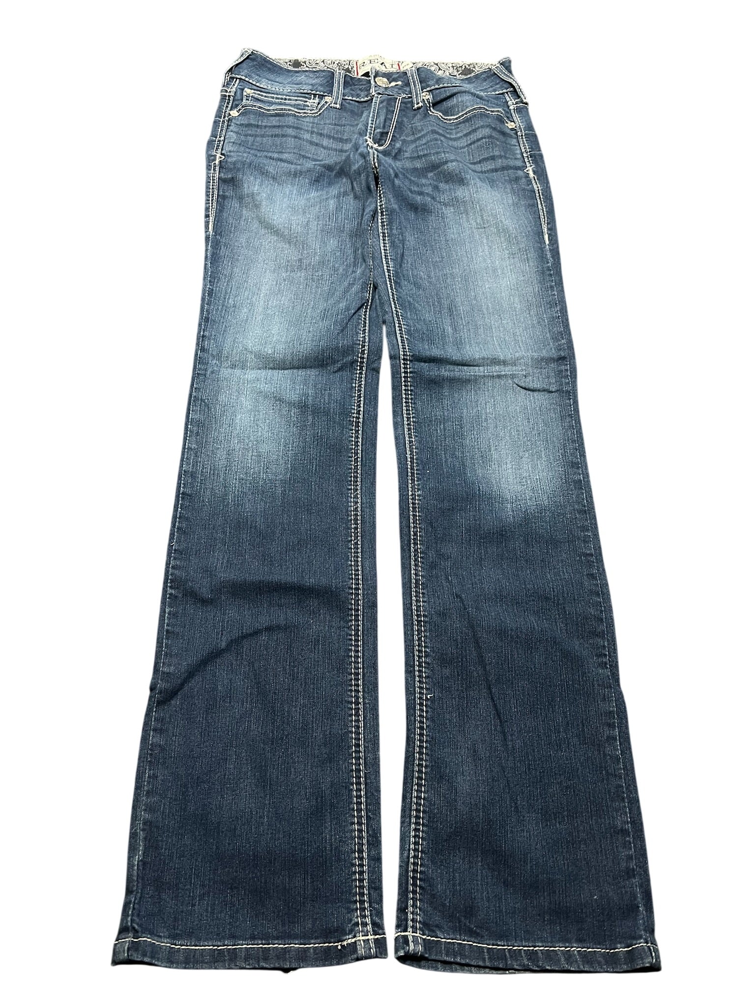 Y2K BOOTCUT WOMEN LOW WAIST JEANS (676)