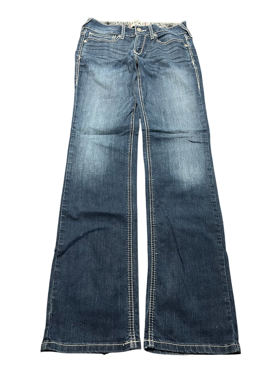 Y2K BOOTCUT WOMEN LOW WAIST JEANS (676)