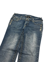 Y2K BOOTCUT WOMEN LOW WAIST JEANS (677)