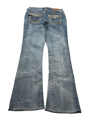 Y2K BOOTCUT WOMEN LOW WAIST JEANS (677)