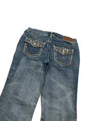 Y2K BOOTCUT WOMEN LOW WAIST JEANS (677)