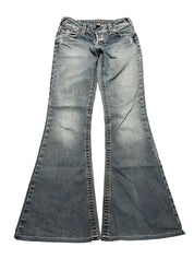 Y2K BOOTCUT WOMEN LOW WAIST JEANS (678)