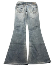 Y2K BOOTCUT WOMEN LOW WAIST JEANS (678)