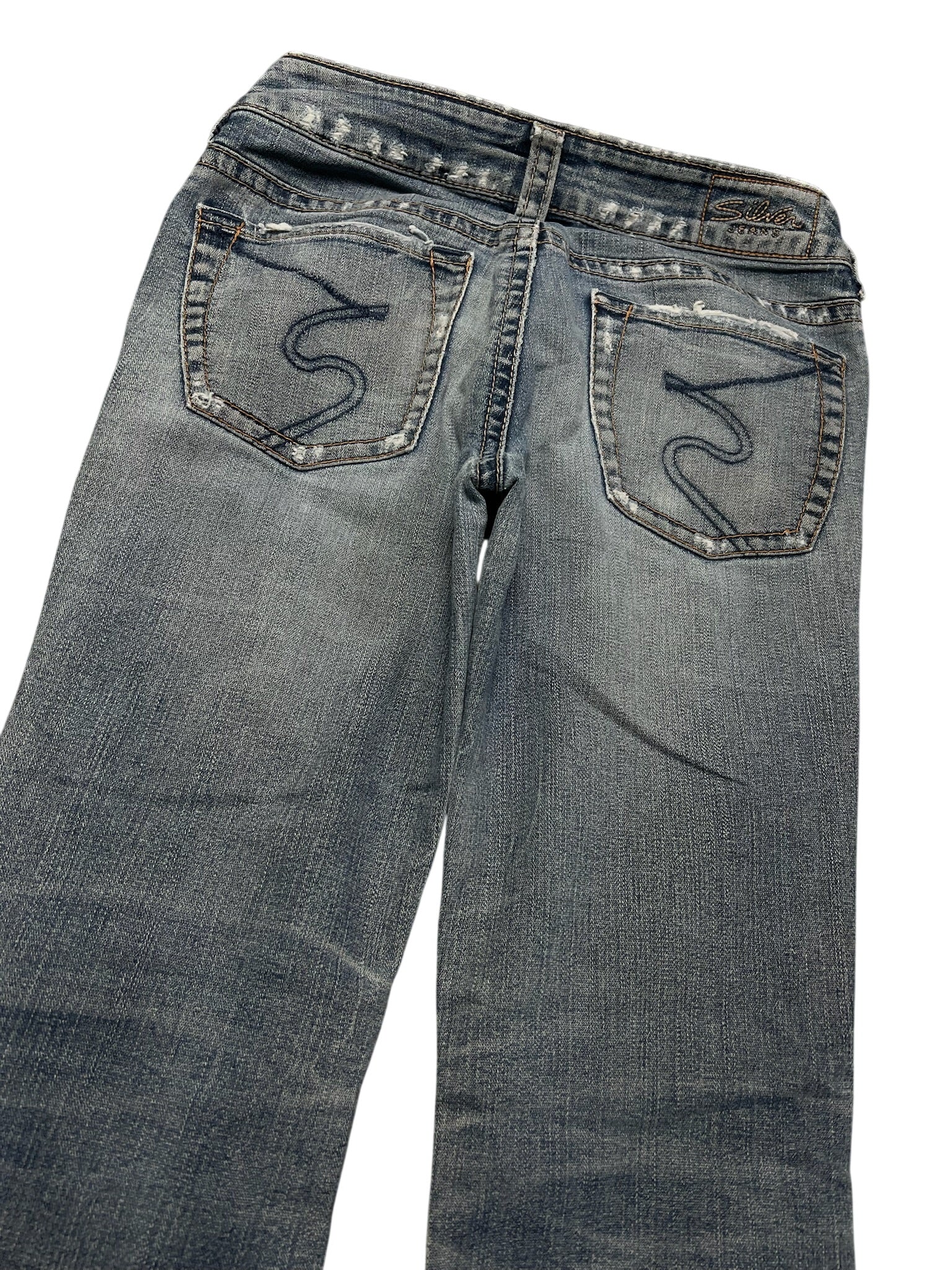 Y2K BOOTCUT WOMEN LOW WAIST JEANS (678)