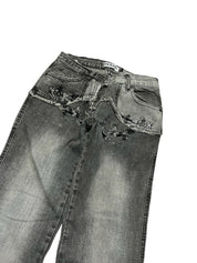 Y2K BOOTCUT WOMEN LOW WAIST JEANS (679)