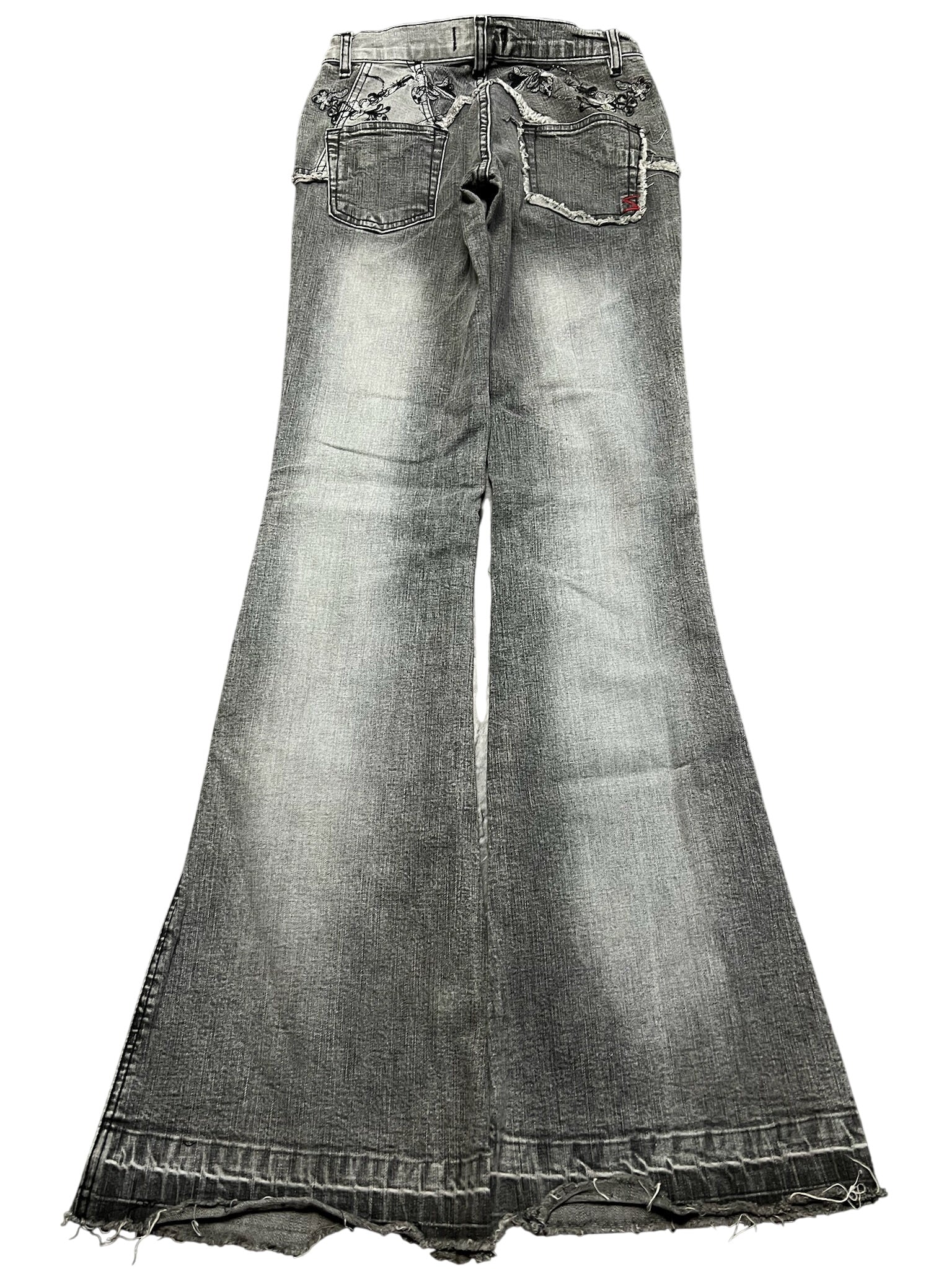 Y2K BOOTCUT WOMEN LOW WAIST JEANS (679)