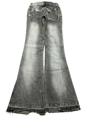 Y2K BOOTCUT WOMEN LOW WAIST JEANS (679)
