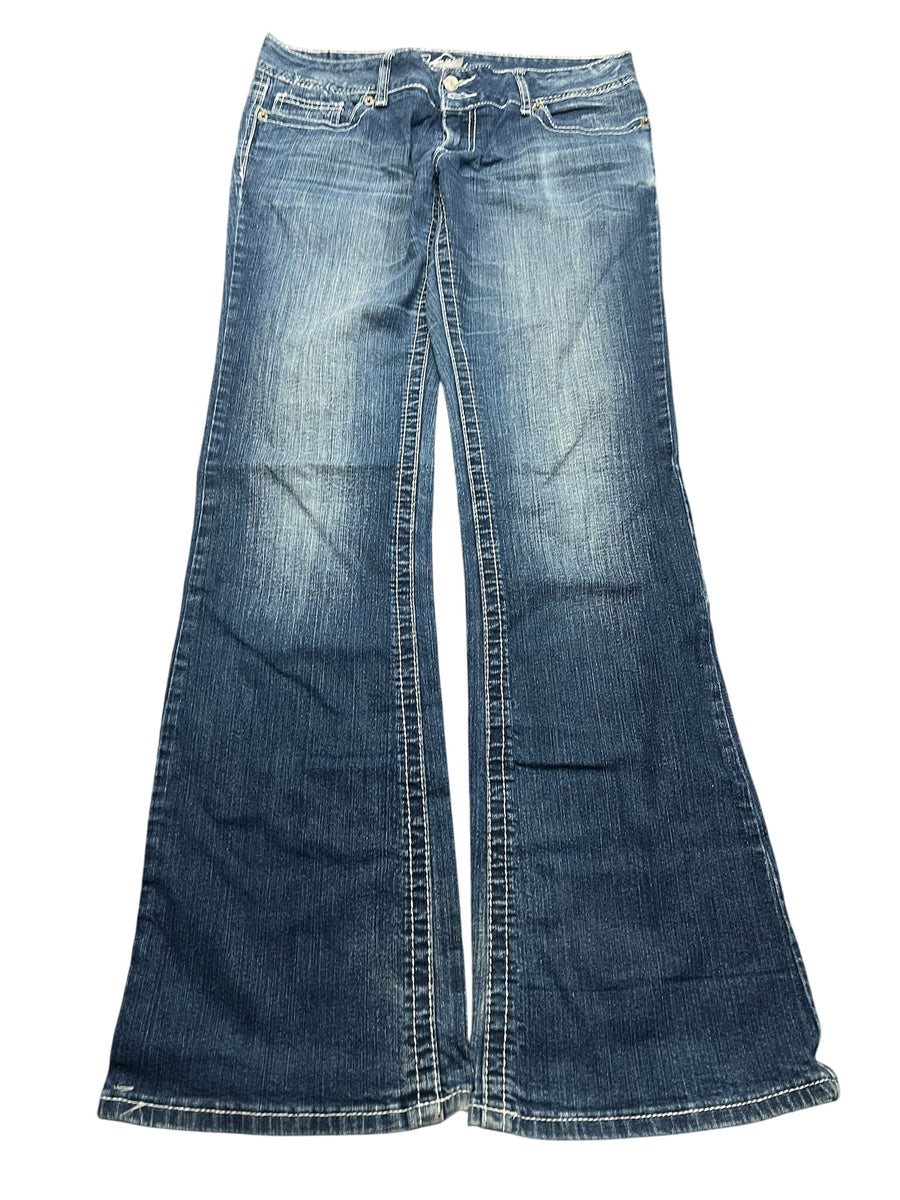 Y2K BOOTCUT WOMEN LOW WAIST JEANS (460)