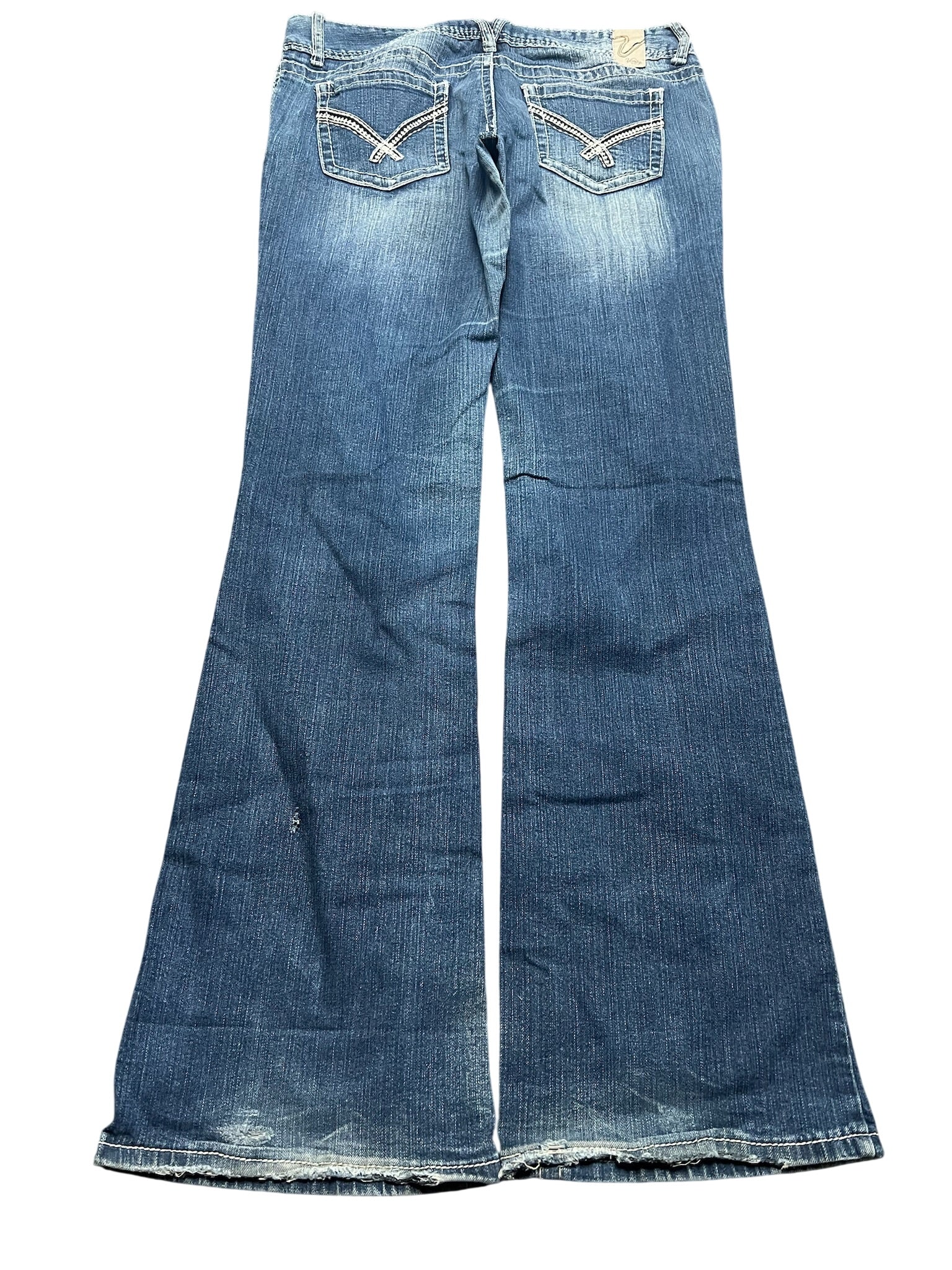 Y2K BOOTCUT WOMEN LOW WAIST JEANS (460)