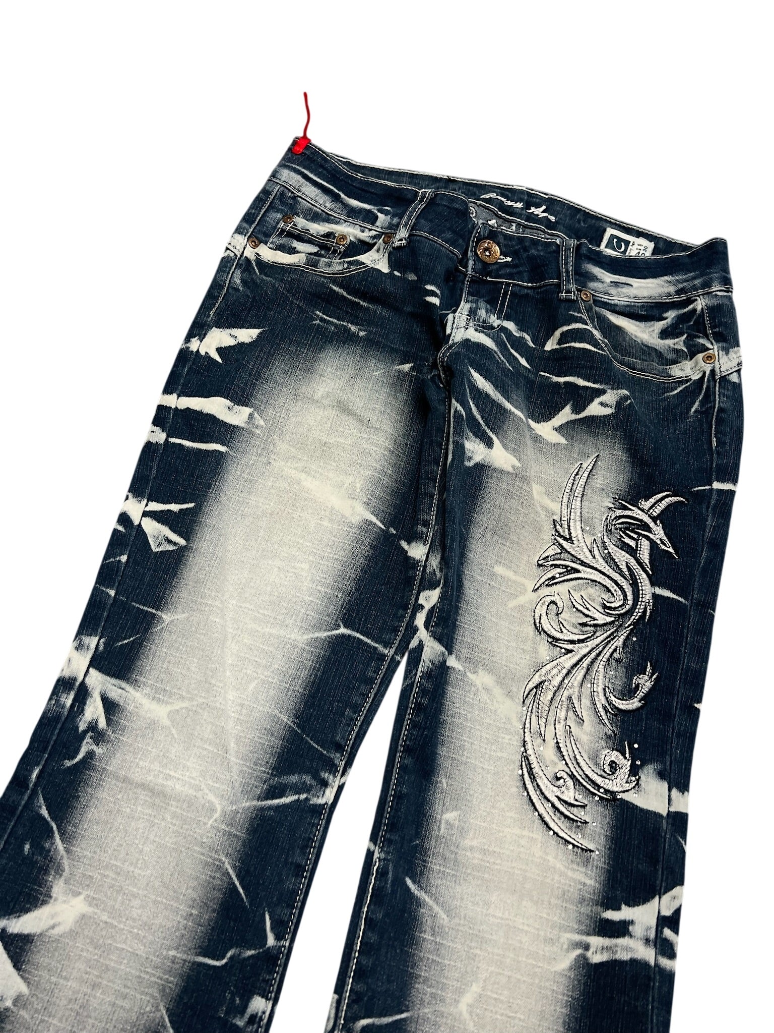 Y2K BOOTCUT WOMEN LOW WAIST JEANS (461)