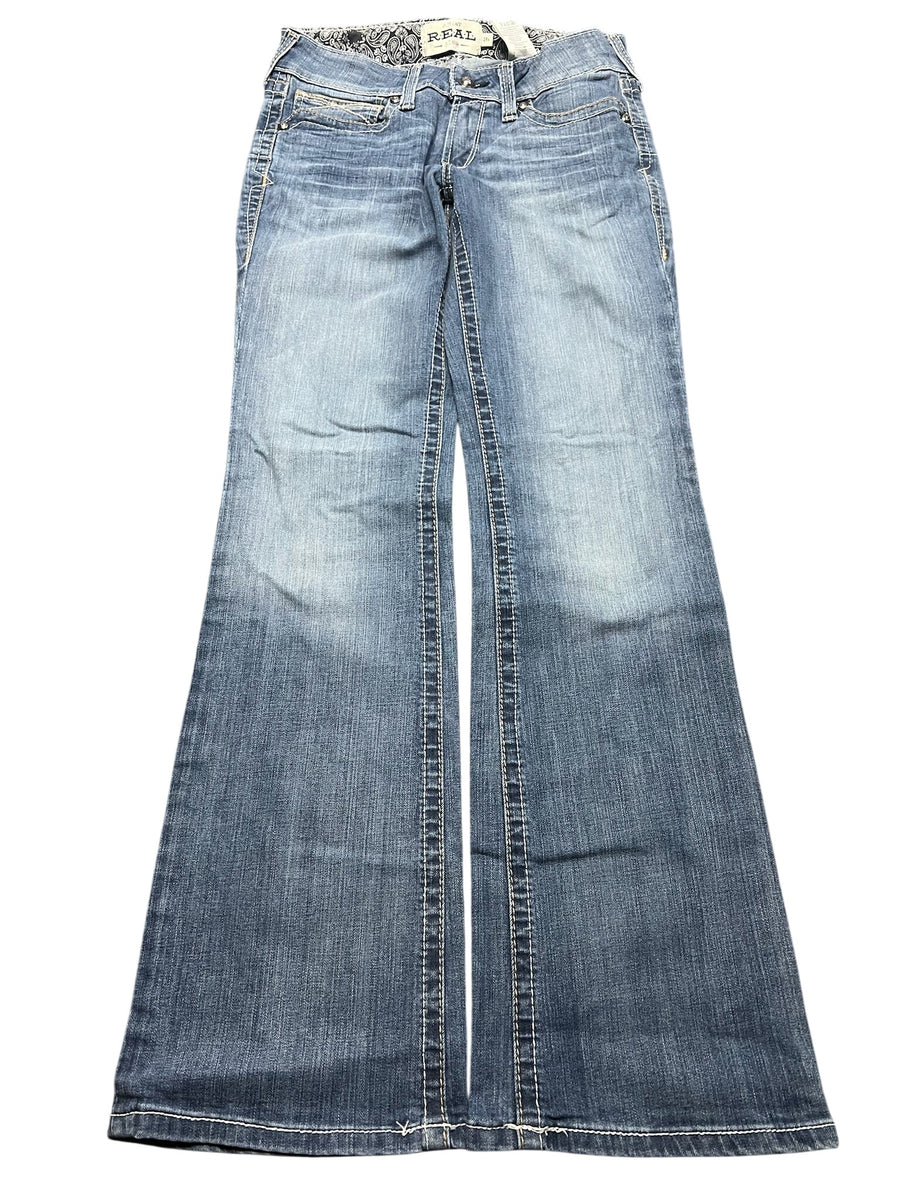 Y2K BOOTCUT WOMEN LOW WAIST JEANS (462)